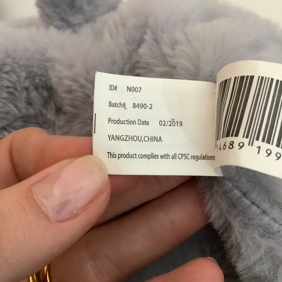 Kellytoy Bunny Rabbit Plush Lovey Security Blanket 18" Soft Crinkle Rattle - Picture 7 of 8